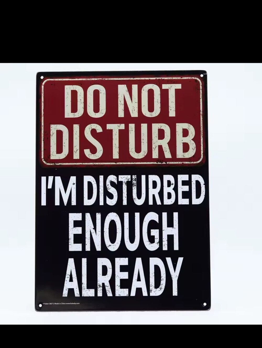 Metal Sign nwot